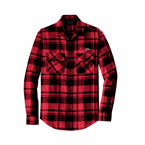 W668-enginered Port Authority® Men's Plaid Flannel Shirt